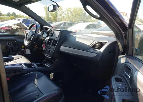 2017 Dodge Grand Caravan Gt из США, поврежденный, VIN 2C4RDGEG1HR641475